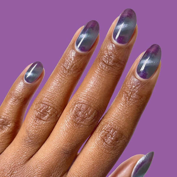 Purple Magnetic Nail Polish - Cirque Colors Cassiopeia
