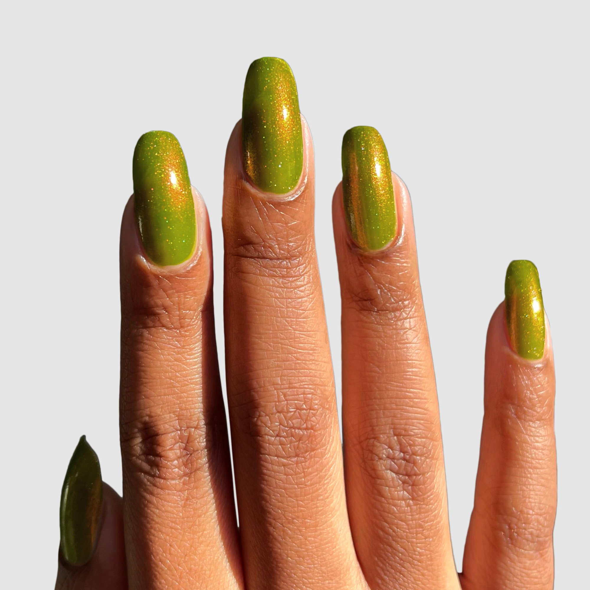 Chartreuse Green Color-shifting Aurora Shimmer Vegan Nail Polish Groove  Thing -  Sweden