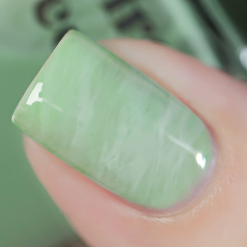 Green Jade Nail Art Set Jelly Nails Nail Art Supplies Etsy