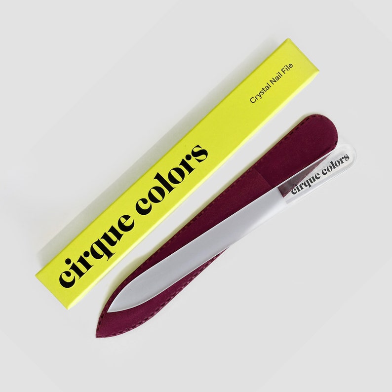 Crystal Glass Nail File Emery Board Nail Care Manicure Etsy