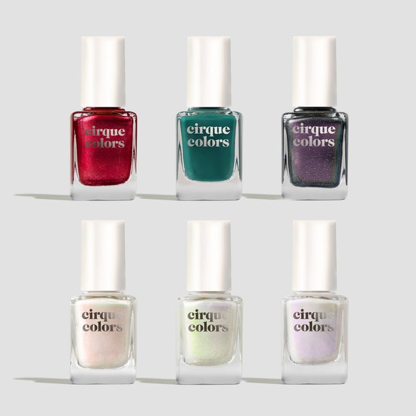 Holiday Nail Polish Set - Cirque Colors Holiday Collection Set - Vegan & Cruelty Free