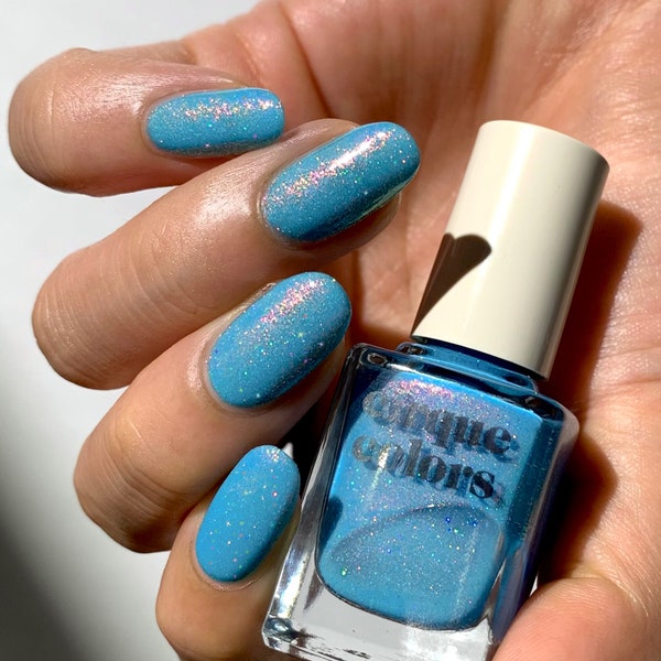 Aqua Shimmer Shimmergraphic Nail Polish - Cirque Colors Tipsy Turvy!