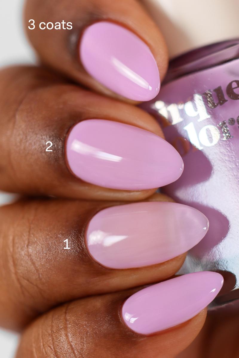 Crelly Order Lilac-pink Sheer Crelly Nail Polish - Cirque Colors Smitten - Etsy