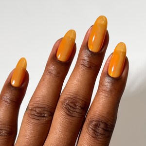 Yellow Jelly Nail Polish - Cirque Colors Mustard Jelly