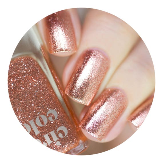 metallic nail polish