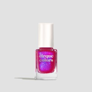 Wild Berry West Berry Pink Shimmer Nail Polish, Iridescent Jelly Nails image 4