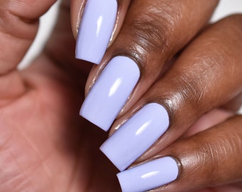 Lavender Creme Vegan Nail Polish - Light Purple Polish - High Line