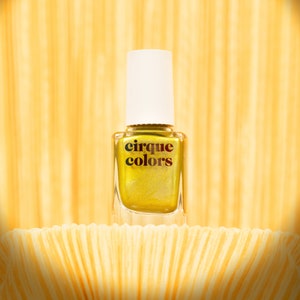 Metallic Gold Nail Polish Cirque Colors Cosplay Lamé image 5