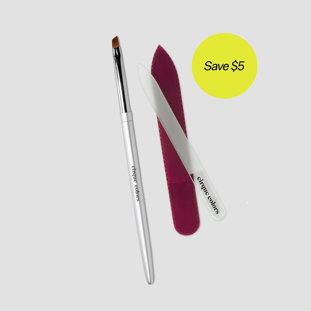 Nail Care Gift Set Clean up Brush Smooth Move Crystal Nail Etsy