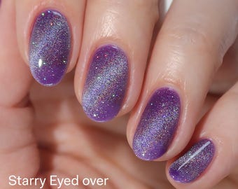 Magnetic Holographic Nail Polish Topper - Cirque Colors Starry Eyed