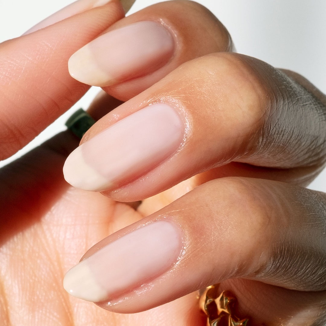 Ridge Filling Base Coat Nail Strengthener Sheer Pink Vegan Nail Polish Clean Slate Etsy