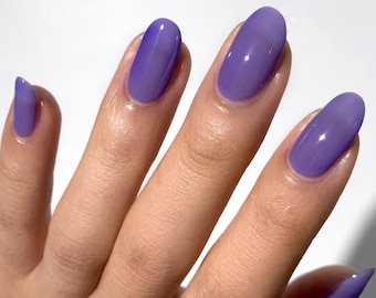 Blurple Nail Polish - Cirque Colors Blurple Jelly