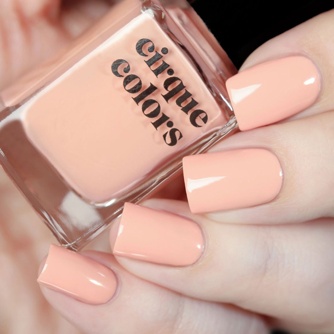 Peach Fuzz Nails - Here's How We'd Wear the Pantone Color of the Year 2024