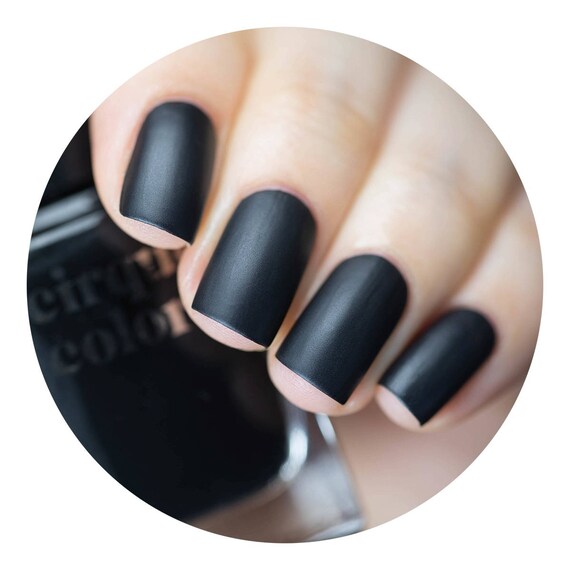 Matte Look Matte Top Coat Nail Polish Etsy