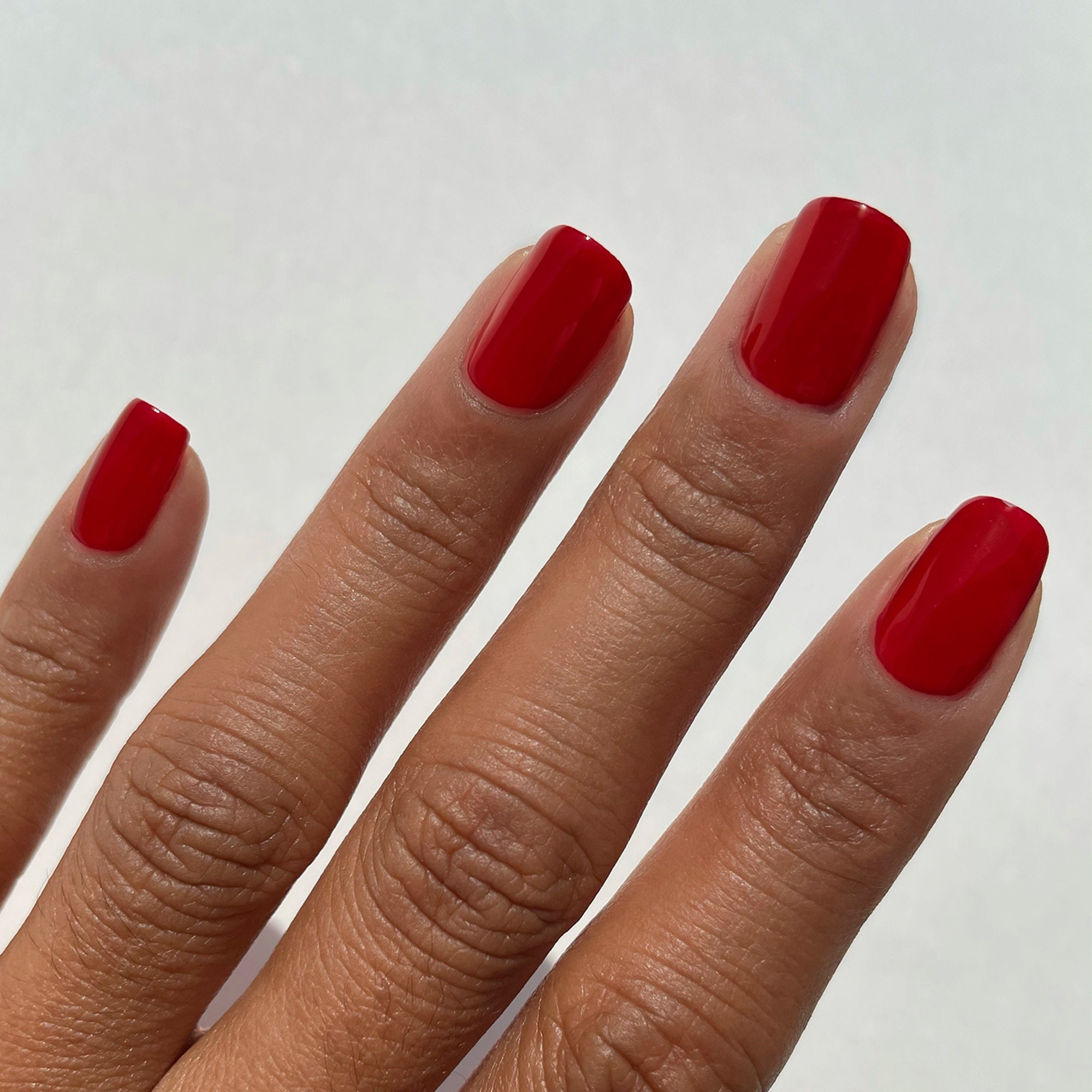 Blood Red Vegan Nail Polish Neon Bright Red Creme Nail - Etsy Blood Red Vegan Nail Polish Neon Bright Red Creme Nail - Etsy
