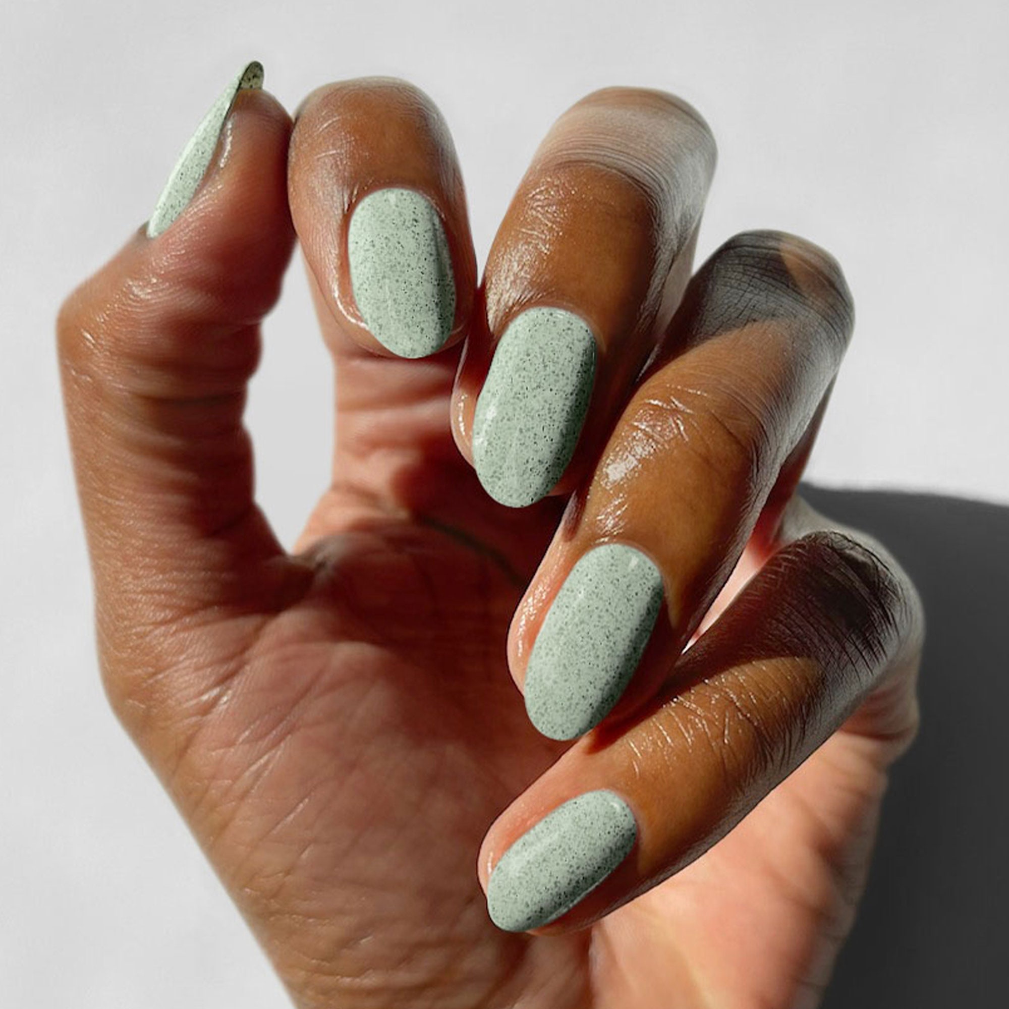 Sage Green Speckled Vegan Nail Polish Avocado Light Green & - Etsy