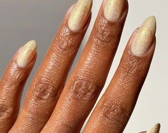 Gold Shimmergraphic™ Nail Polish - Cirque Colors Radiant Realm