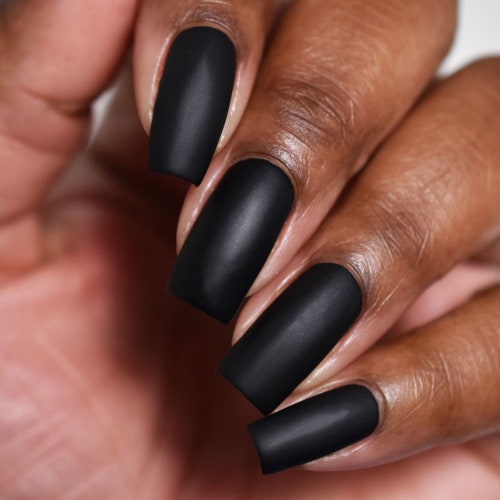 Matte Look™ Matte Top Coat Nail Polish Clear Matte Polish Etsy