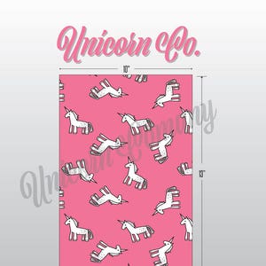 100 Pink Unicorn 10x13 Flat Poly Mailers 100 Pack Self Sealing Flat Mailers Shipping Envelope Bags LULA Unicorn Bags image 4