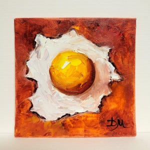 Egg Yolk Painting - Etsy