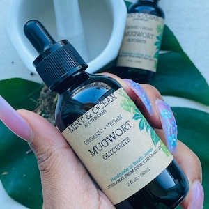 Mugwort Glycerite - Organic + Vegan