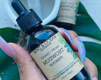 Mugwort Glycerite - Organic + Vegan