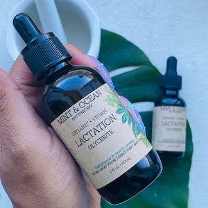 Lactation Blend Glycerite - Organic + Vegan