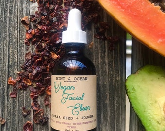 Papaya Seed + Jojoba Vegan Facial Elixir