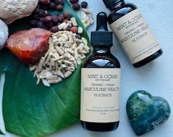 Masculine Glycerite - Organic + Vegan