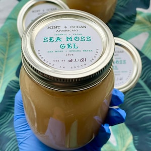 Organic + Vegan Sea Moss Gel