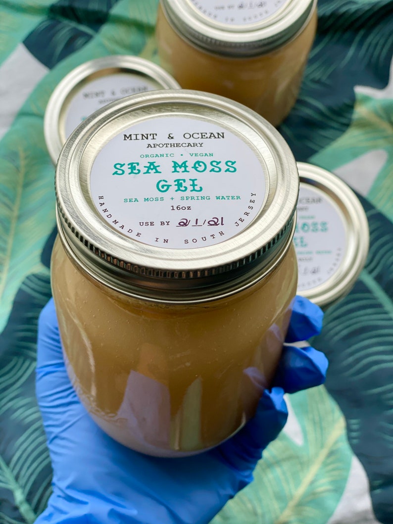 Organic + Vegan Sea Moss Gel 