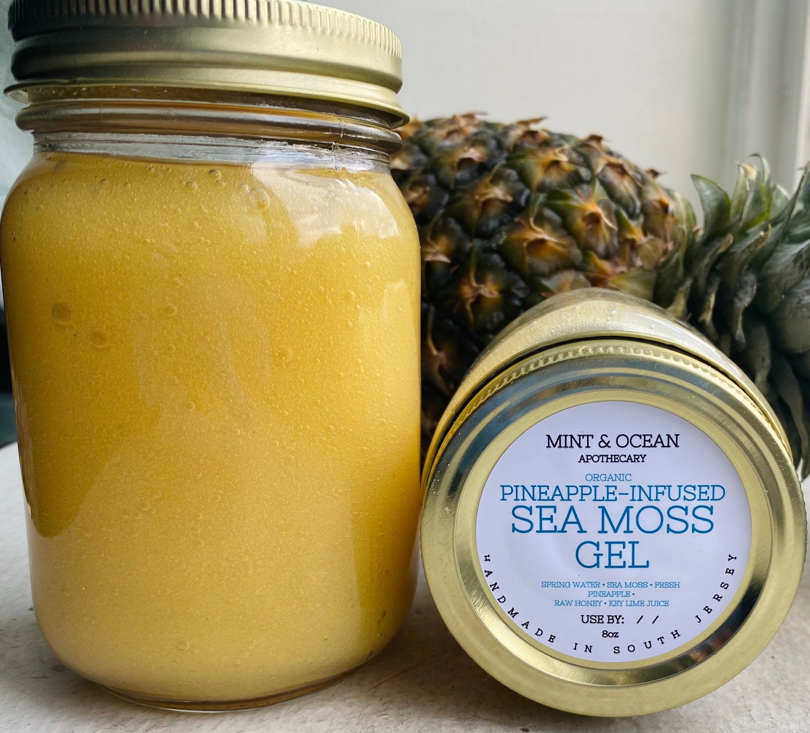 Organic Sea Moss Gel Etsy