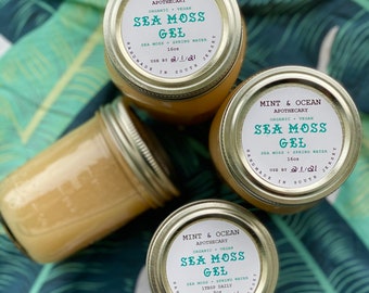 Organic + Vegan Sea Moss Gel