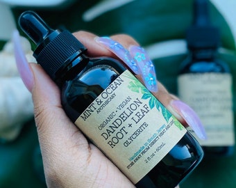Dandelion Root + Leaf Glycerite - Organic + Vegan