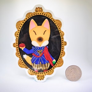 Holographic Redd Tsunekichi ACNH Sticker