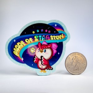 Holographic Celeste Made of Star Stuff ACNH Sticker