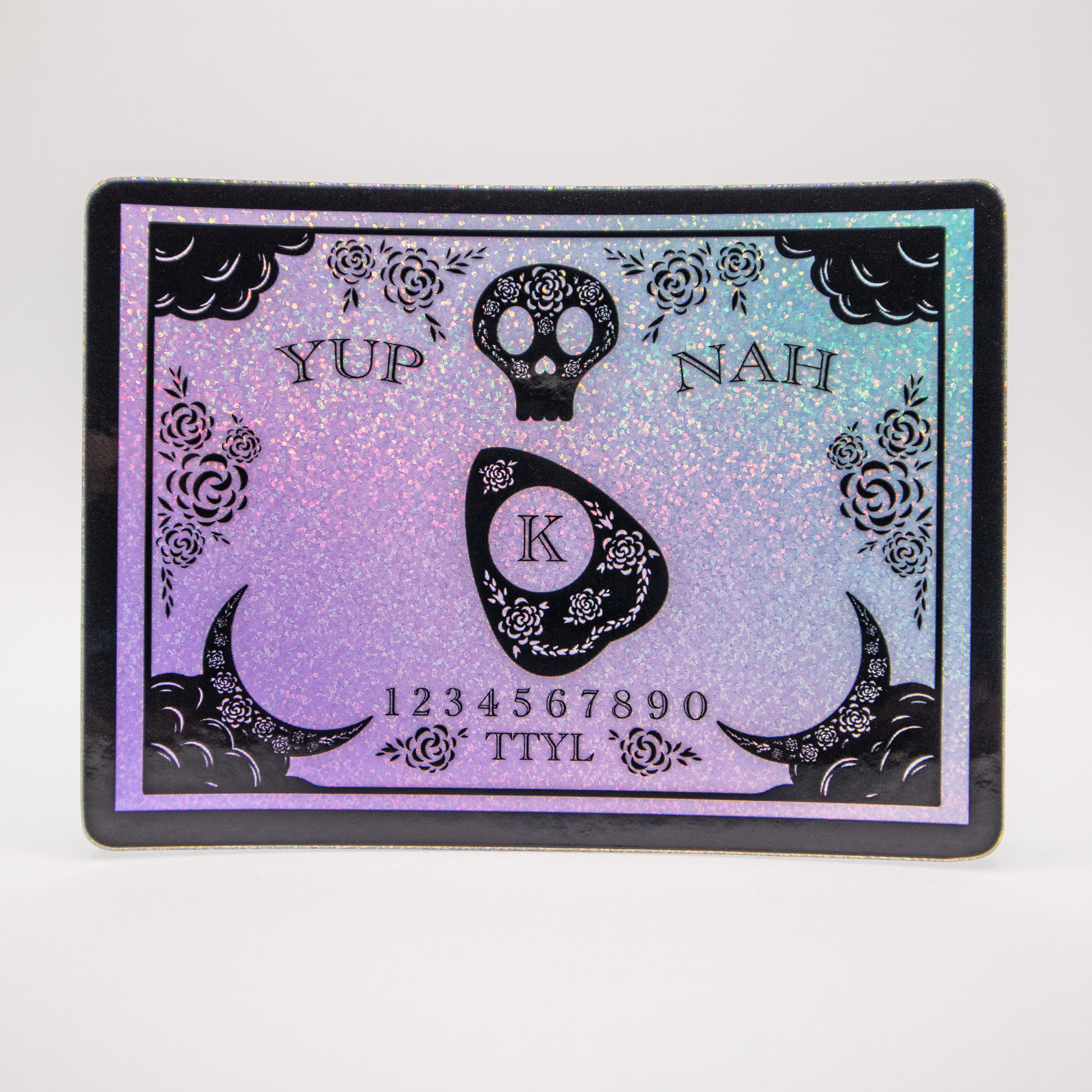 Holographic Ouija Board Sticker