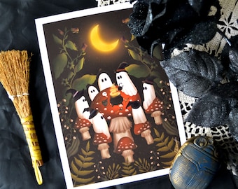 Ghost Coven Art Print