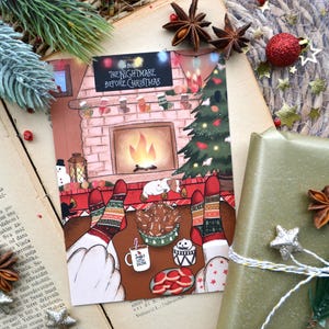Cartolina di Natale I - Stampa artistica A6
