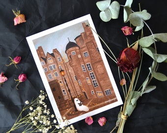 The Writers' Museum in Edinburgh Art Print