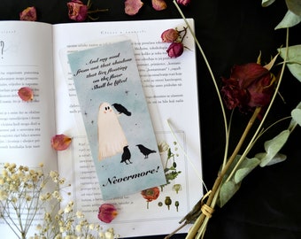 Nevermore Ghost Bookmark