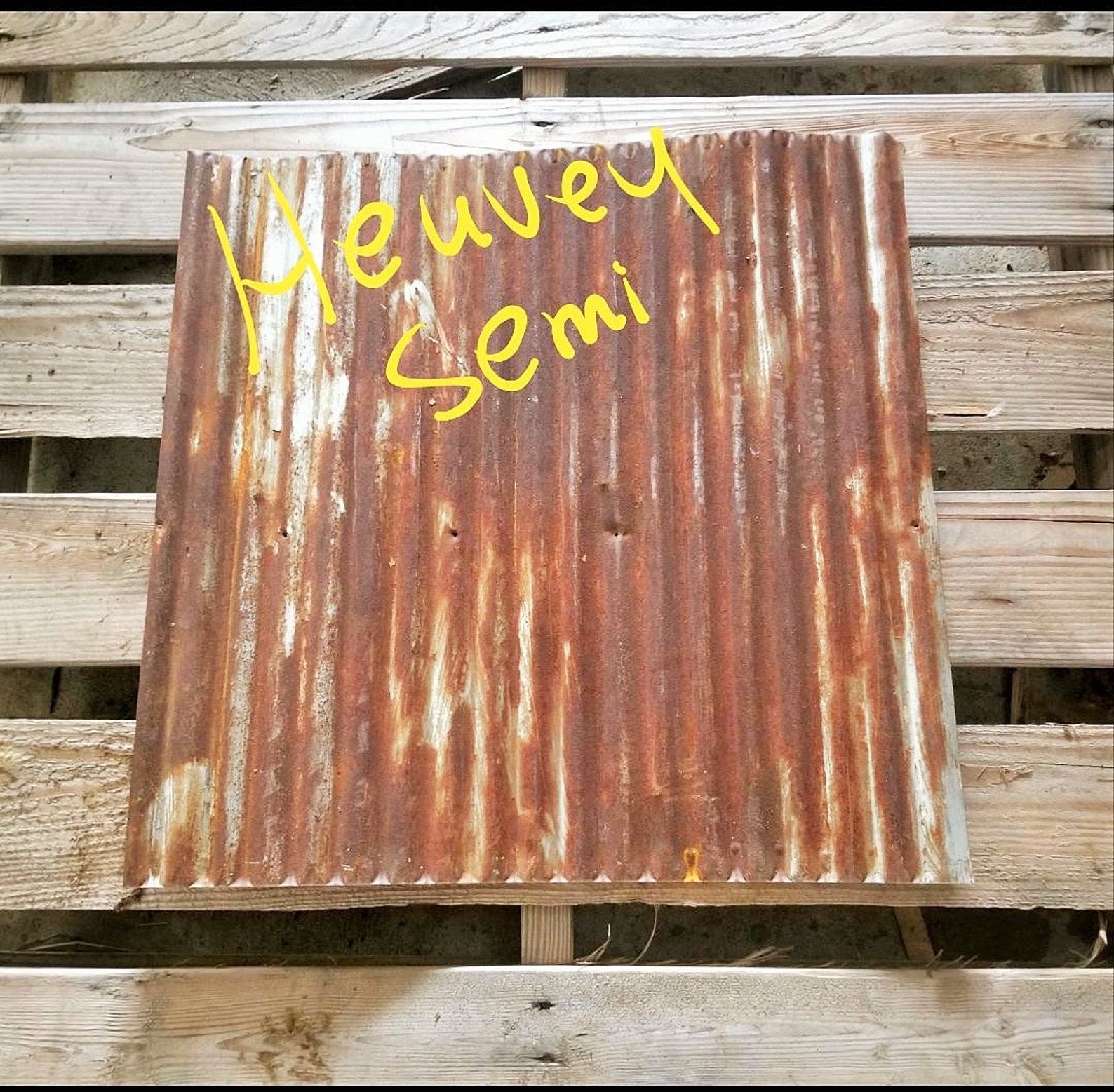 24 x 24 Reclaimed tin ceiling tiles cut from Etsy