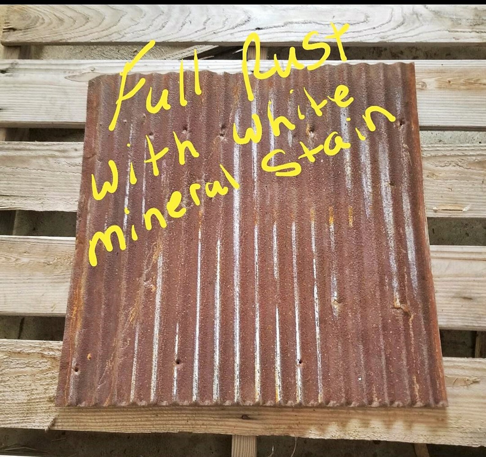 24 x 24 Reclaimed tin ceiling tiles cut from Etsy