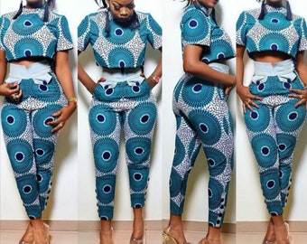 two piece african attire