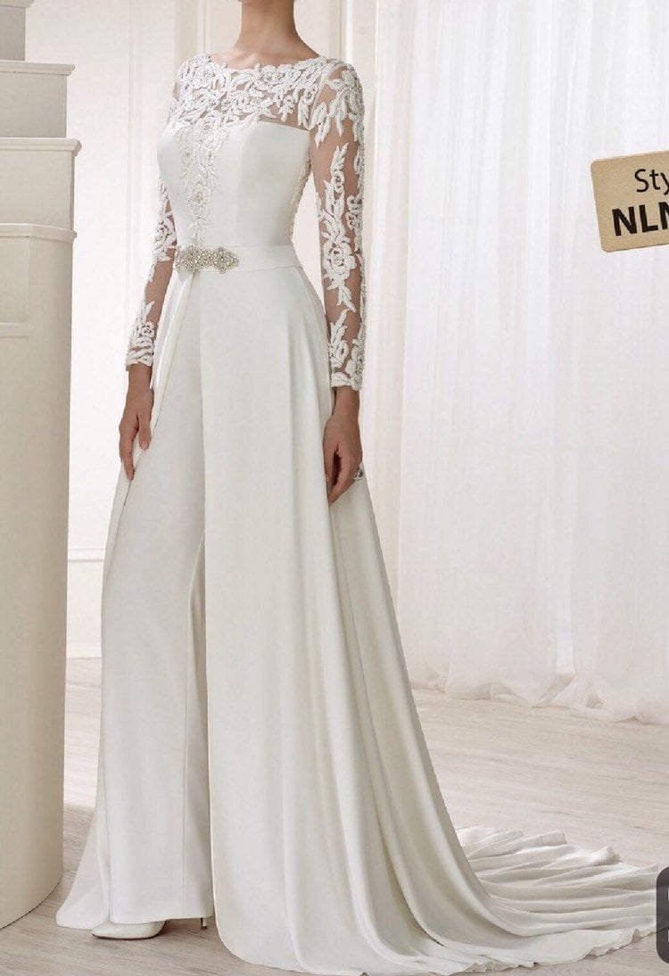 Bridal Jumpsuit With Capeprom Jumpsuitjumpsuit With - Etsy
