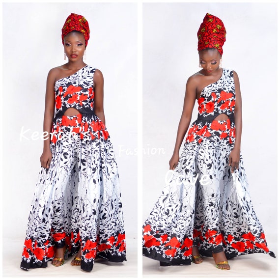 white african jumpsuit