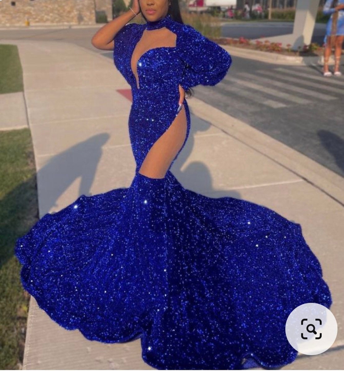 long trumpet prom dresses