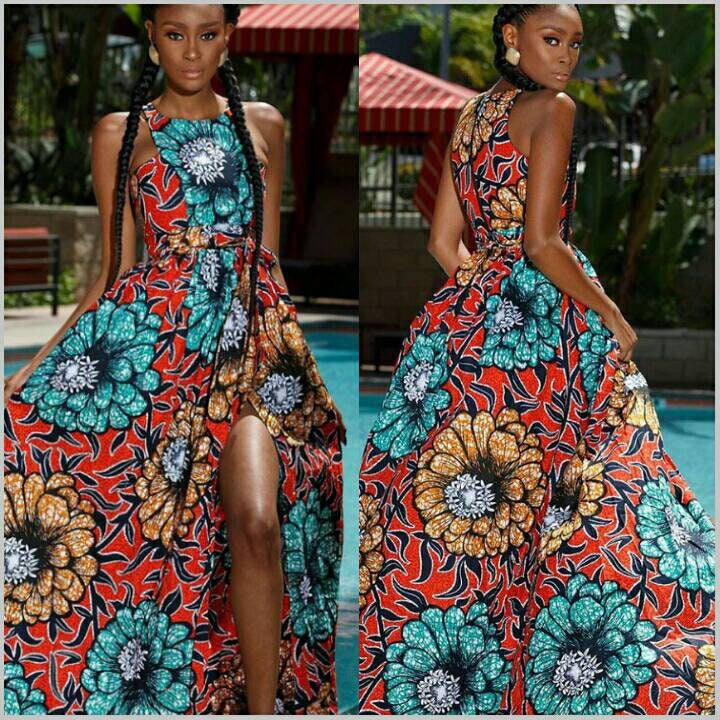 Ankara Maxi Dress/african Print Maxi Dress/african Long - Etsy