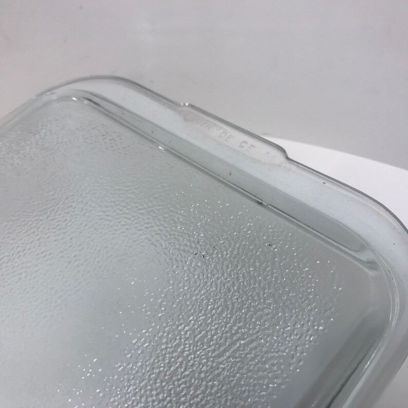 PROCTOR SILEX Slow Cook PAN Refridgerator storage dish 1960s-70s Mid Century Modern Low Temp cookware storage kitchen opaline glassware