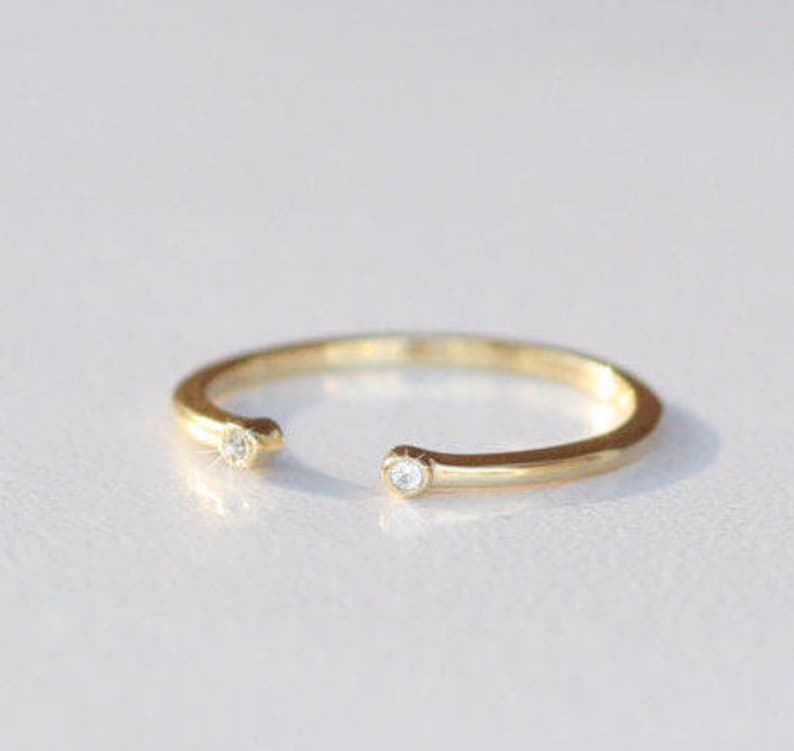 stacking ring set stackable stackable gold rings stackable ring gold stackable ring for women Stackable open cuff ring
